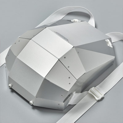 Aluminium backpack