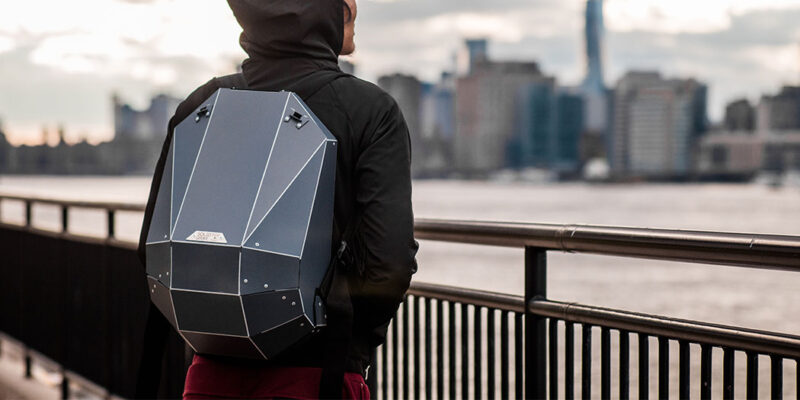 SOLID GRAY® | The futuristic lightweight hard shell backpack