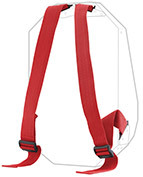 hard shell backpack accessory shoulder straps