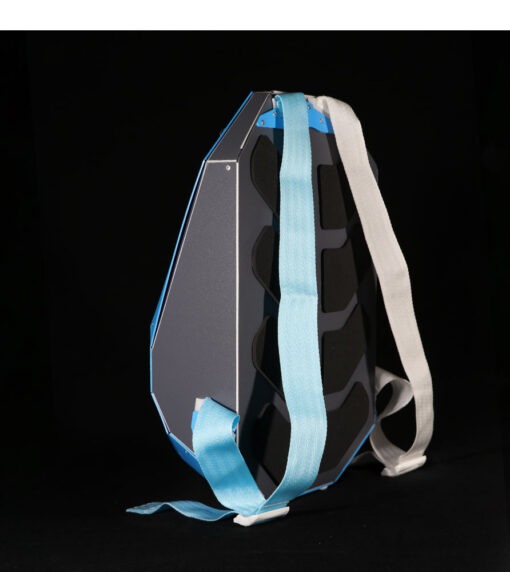 limited edition backpack blue gray