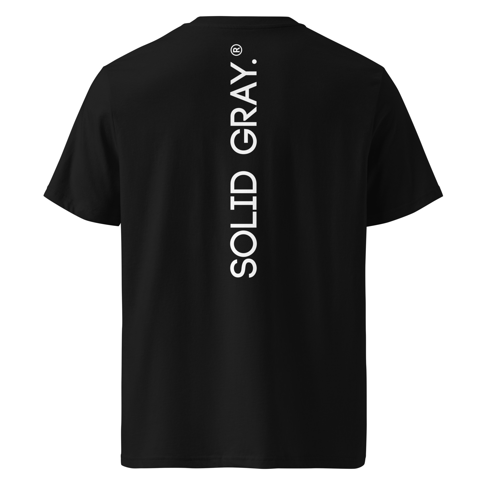 T-SHIRT 'VERTICAL' - SOLID GRAY