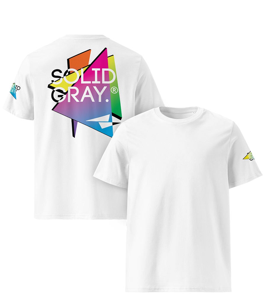 NEO PRISM T-SHIRT - SOLID GRAY